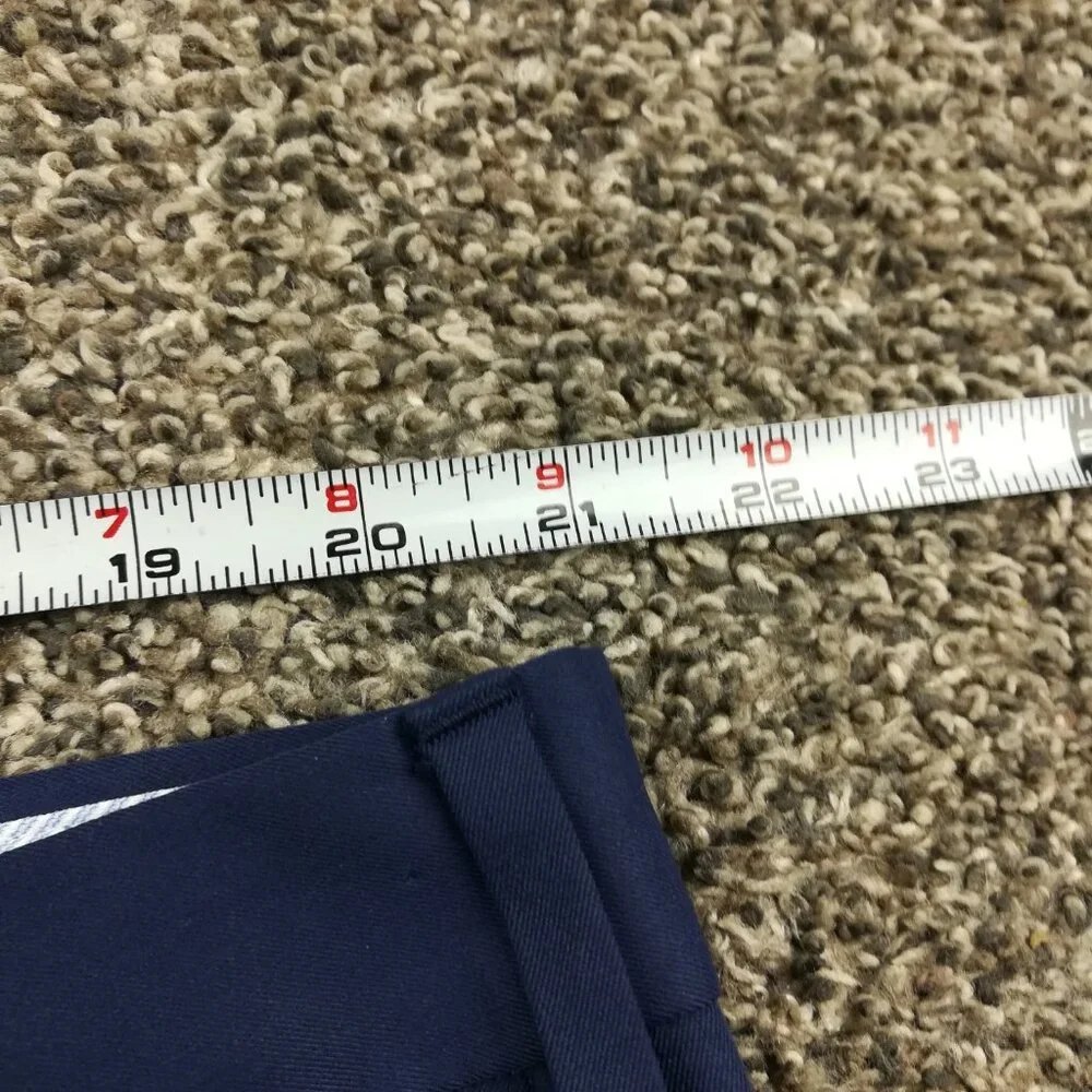 2023 Peter Millar Pants Raleigh Performance Chino Golf 42x28 Navy Blue $160